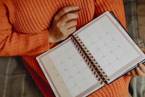 plannification dans un agenda